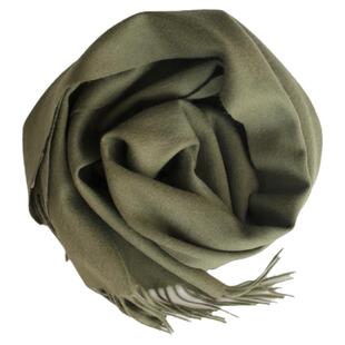 AI家意式染时髦新色 进阶纯羊毛围巾 男女情侣款窄轻保暖