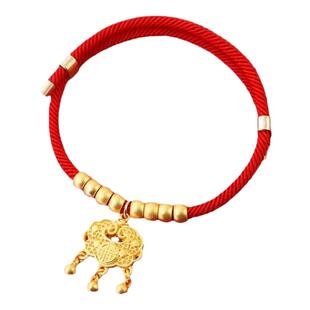 猫咪狗狗项链项圈狗长命平安锁布偶猫饰品脖圈宠物小金锁无声铃铛