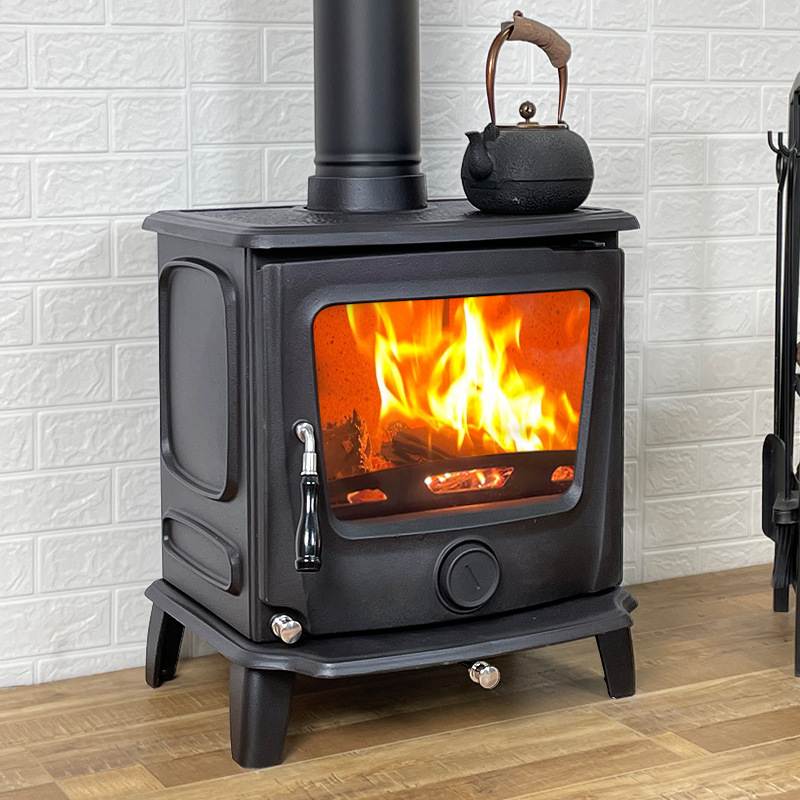 壁炉真火木柴铸铁家用真火燃木取暖客厅自建别墅民宿农村烧火壁炉