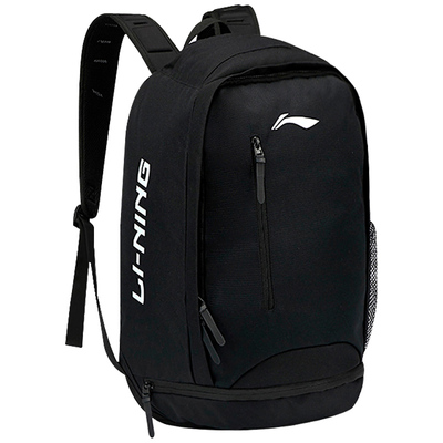 李宁双肩包初中生书包