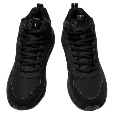 安踏加绒运动鞋保暖跑步鞋男鞋子