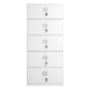 五节柜钢制办公铁皮柜文件柜办公室资料档案柜财务凭证柜子储物柜