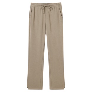 拓路2026春季新品宽松休闲直筒裤男士运动户外百搭阔腿针织长裤子