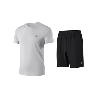 匹克运动跑步套装男女