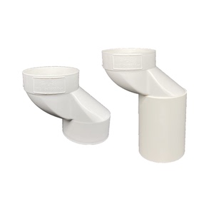 PVC管内偏心器50 75 110承插接头移位下水管偏心偏移1.5 2.5 5cm