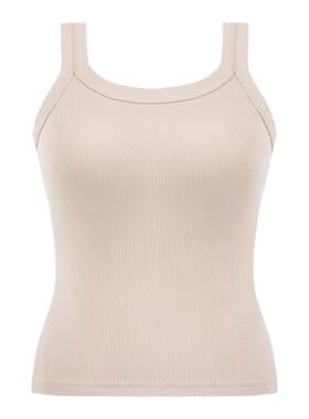 外穿显瘦白色内搭背心女收副乳