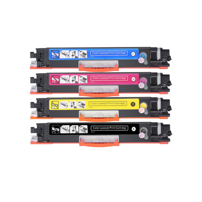 适用惠普CP1025硒鼓CE310A粉盒CP1025nw M175a M275nw CP1026nw 126A墨盒CE314A HP color彩色打印机墨粉碳粉