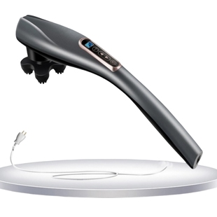 无线充电海豚颈椎智能肩部静音按摩器棒电动敲打锤肩颈腰部全身体