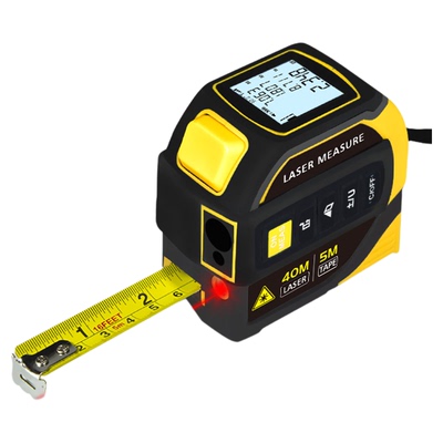 精明猴高精度激光卷尺蓝牙绘图