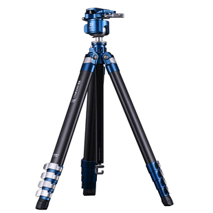 【快装轻量大承重】百诺青鸟二代三脚架便携碳纤维单反照相机专业摄影支架旅行风光户外拍摄倒置云台三角架
