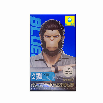 蓝猩MateX6热弯全胶高清钢化膜