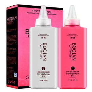博倩不伤发柔顺直发膏软化膏软发剂离子烫头发洗直药水免拉一梳直