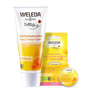 【组合减10元】维蕾德金盏花护臀膏+宝宝专用婴儿口水膏唇周膏25g