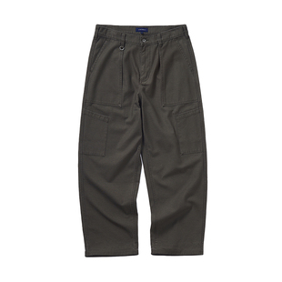 714street水洗做旧工装裤男2025秋季垂坠感直筒裤子美式休闲长裤