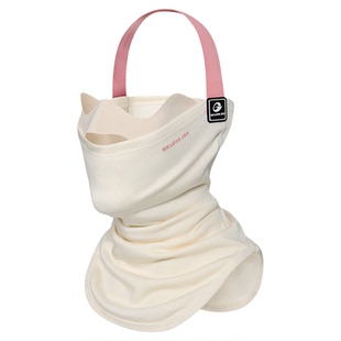 高乐捷美丽诺羊毛滑雪护脸面罩冬季户外登山防风防寒护颈保暖头套