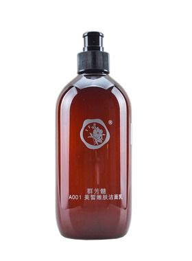 洁面乳华新植物洗面奶泡沫500ML