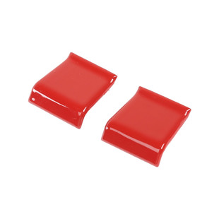 适用于18-25款牧马人JL内饰改装件车窗开关按键面板中控台装饰贴