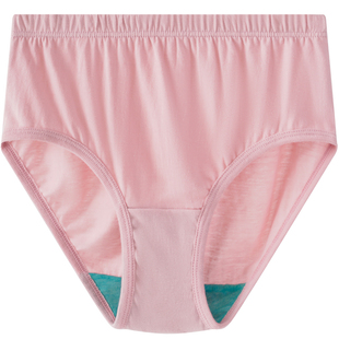 ab内裤女士纯棉抗菌高腰三角裤中老年妈妈宽松大码全棉短裤头2822