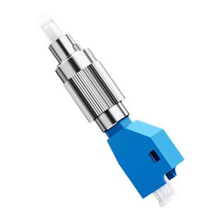 赛纤级光纤转接头适配器圆转小方头FC公转LC母头红光笔对接光纤适配器耦合器法兰盘红光笔光功率计转接