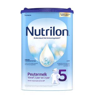 荷兰牛栏5段进口诺优能奶粉五段婴幼儿儿童配方牛奶粉旗舰店可4段