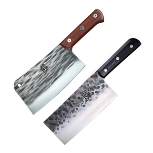 邓家刀锻打家用菜刀9铬18mov钼钒钢切片刀砍骨刀斩重庆大足刀两用