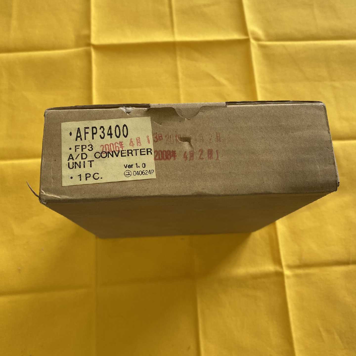 议价松下NAIS可编程控制器AFP3400模块PLC控制模块输入输出模块