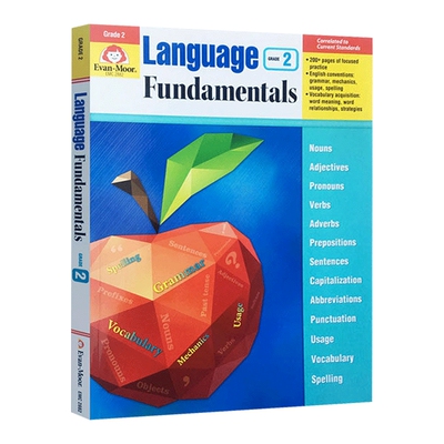 英文原版 Language Fundamentals Grade 2 语言基础 二年级 英文版 进口英语原版书籍儿童全英语书