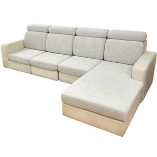 2026松紧浴帽式皮沙发套罩笠全包万能保护靠背巾头枕美式海绵坐垫