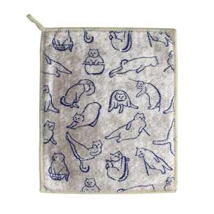 竹纤维厨房抹布洗碗布专用不易沾油好洗吸水可挂清洁布丝光绒家用