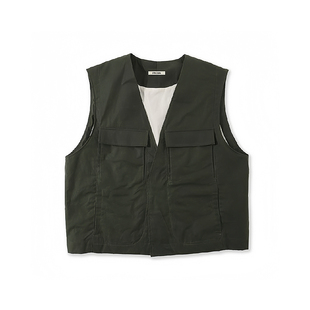 J1M5买手店 STRUCTURA 25春夏 油蜡工装马甲 设计师品牌