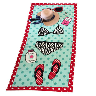 速干浴巾旅行沙滩巾成人女沙滩垫游泳运动擦汗巾吸水巾便携大毛巾