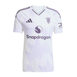 酷锐足球阿迪达斯25/26赛季曼联客场球迷版足球短袖球衣JI7423