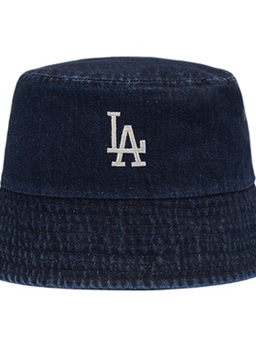 NEW ERA纽亦华26新品MLB复古做旧牛仔夏日遮阳渔夫帽男女同款NE