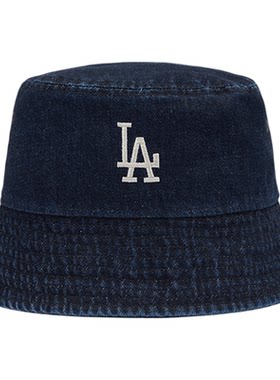 NEW ERA纽亦华26新品MLB复古做旧牛仔夏日遮阳渔夫帽男女同款NE