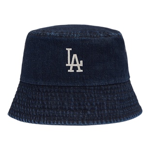 NEW ERA纽亦华26新品MLB复古做旧牛仔夏日遮阳渔夫帽男女同款NE