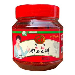 四川丹丹红油郫县豆瓣酱郫县特产正宗豆瓣蚕豆酱500g/瓶炒菜专用