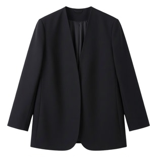 高级感大码职业西装外搭女装胖mm正装西服外套2026年春季新款套装