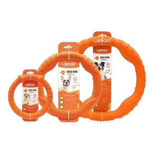 QZee狗狗户外飞盘Laroo莱诺健身圈宠物拔河拉扯玩具磨牙中小型犬