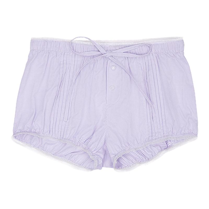 【ENG】Effet de Soleil蕾丝花边风琴褶泡泡短裤女装新品26夏