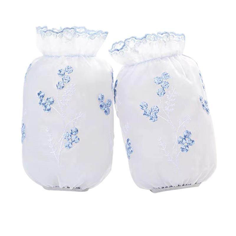 袖套女2025新款女款漂亮护袖蕾丝秋冬羽绒服精致耐脏高颜值秀套袖