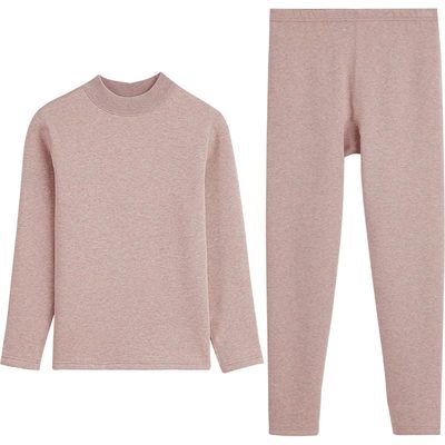 红豆情侣加厚加绒高领中领保暖