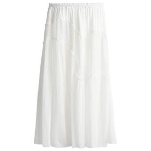 HM半身裙冬季女装时尚层叠半身长裙1290639