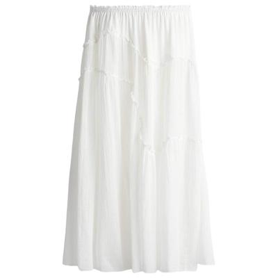 HM半身裙2025年夏季新款女装时尚层叠半身长裙1290639