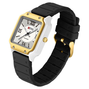 OFNS品牌新款手表学生只看时间防水简约考试用石英表时尚男女腕表