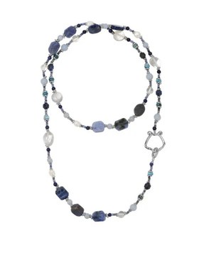 多边形元素串珠多戴叠戴长款项链