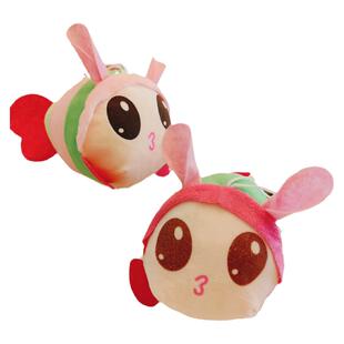 批抓机娃娃公仔婚庆婚礼抛洒毛绒玩具游戏互动公司定制logo印可爱