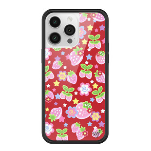 Wildflower浆果手机壳Star Berries适用苹果iPhone15/14/13/Pro/Max/Plus硬壳全包硅胶防摔欧美ins个性时尚wf