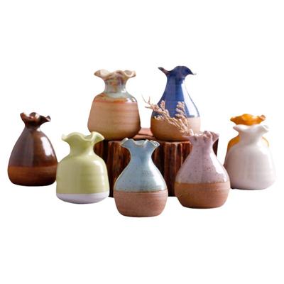 陶瓷水培小花瓶现代简约软装饰品