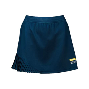 kawasaki川崎羽毛球裙女学院风百褶短裙运动显瘦防走光半身A字裙