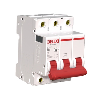 德力西DZ47s空气开关小型断路器家用63A空开1P2P3P16A20A32A电闸